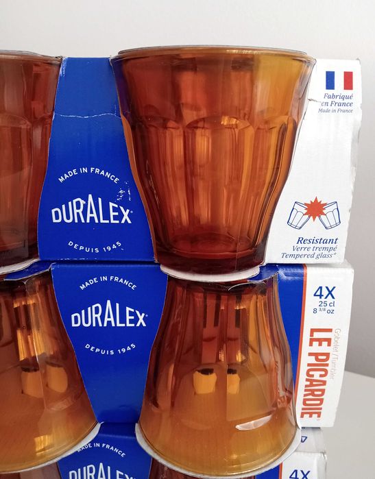 Copos Le Picardie Âmbar Duralex