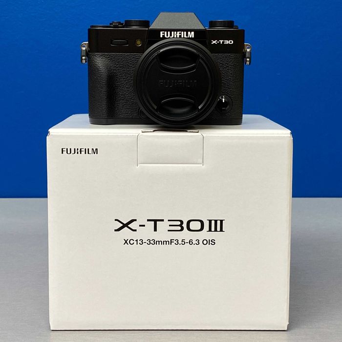 Fujifilm X-T30 III (26.1MP) + XC 13-33mm | NOVA | 3 ANOS DE GARANTIA
