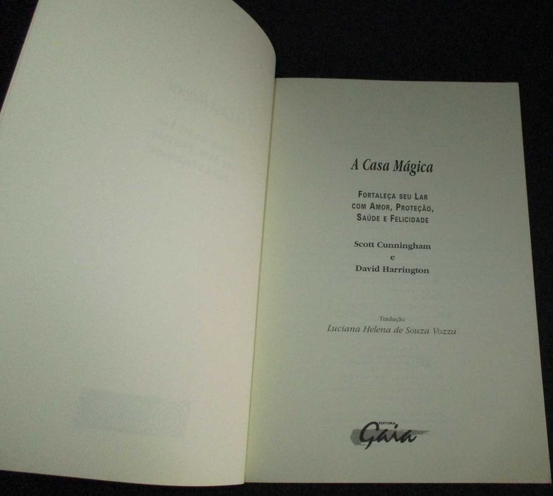 Livro A Casa Mágica Scott Cunningham