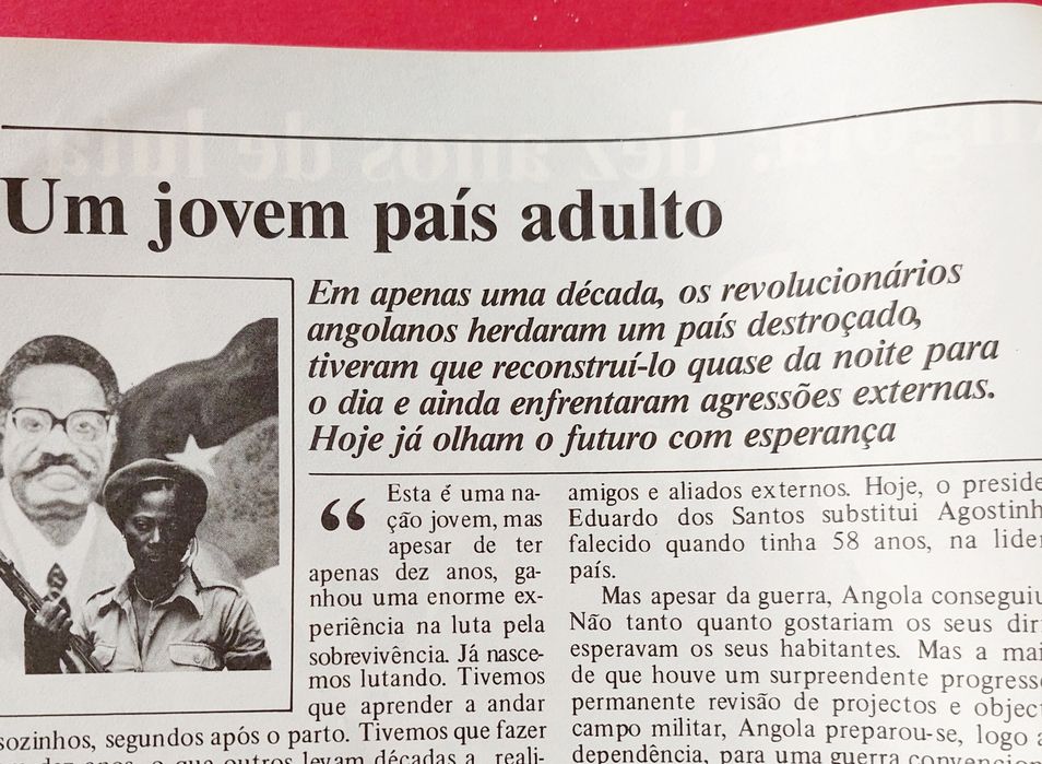 ANGOLA: 10 Anos de Independência