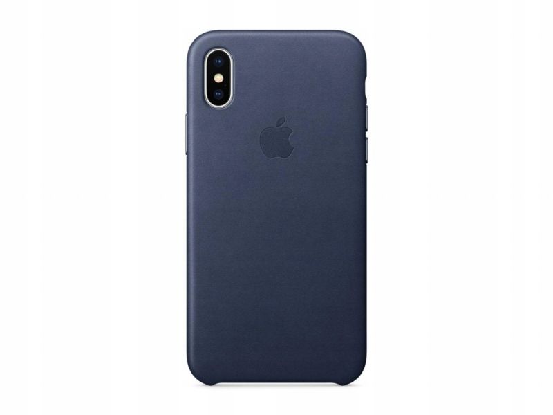 Etui Apple Leather Case iPhone XS MRWN2ZM/A skóra granat NOWE FV23%