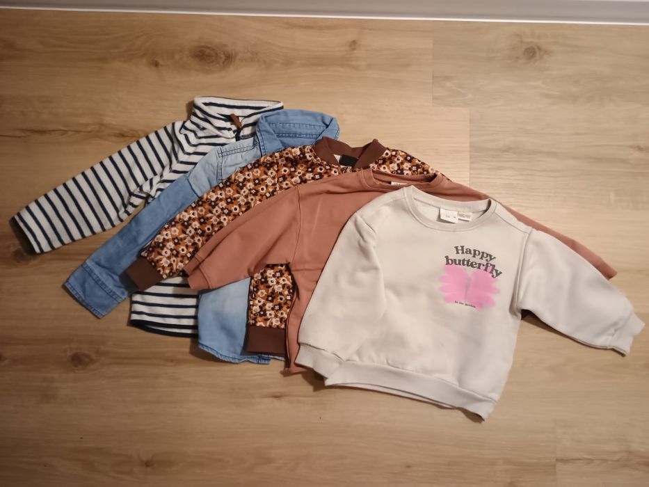 Wielka paka ubrań dla dziewczynki