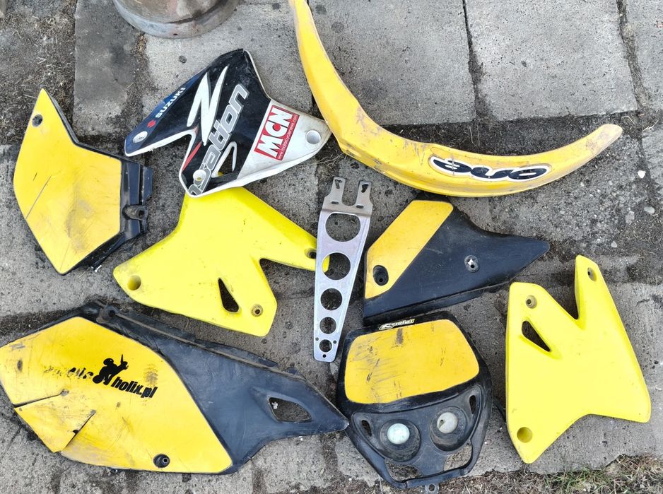 Plastiki owiewki boczki lampa Suzuki DR-Z 400 DRZ 400 E S SM