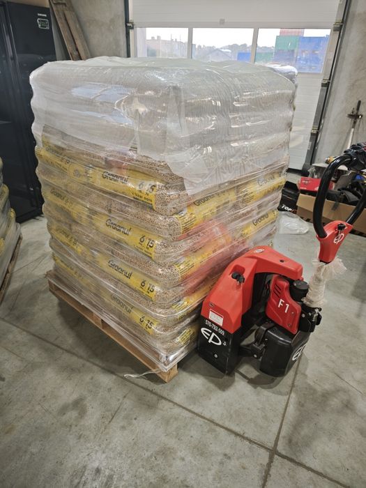 Pellet Graanul certyfikowany Din+  en+ A1