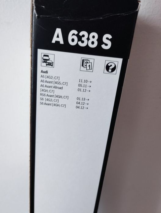 Vendo escovas para Audi 6