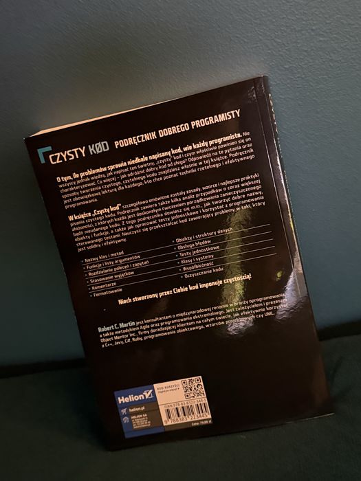 Czysty kod Programowanie IT