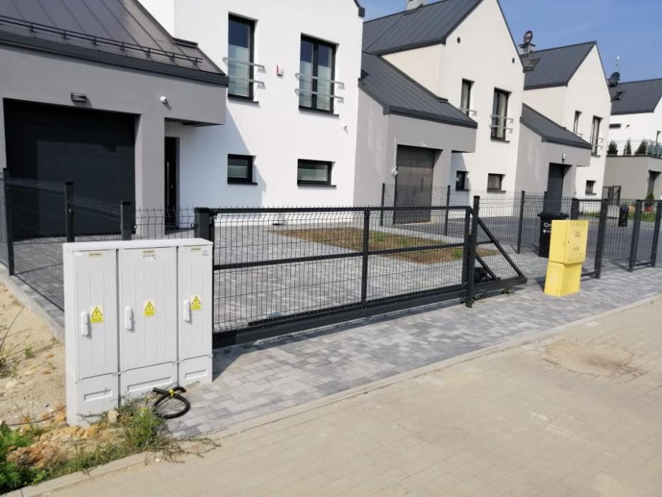 Ogrodzenie panelowe 123 cm Fi 4 - komplet !