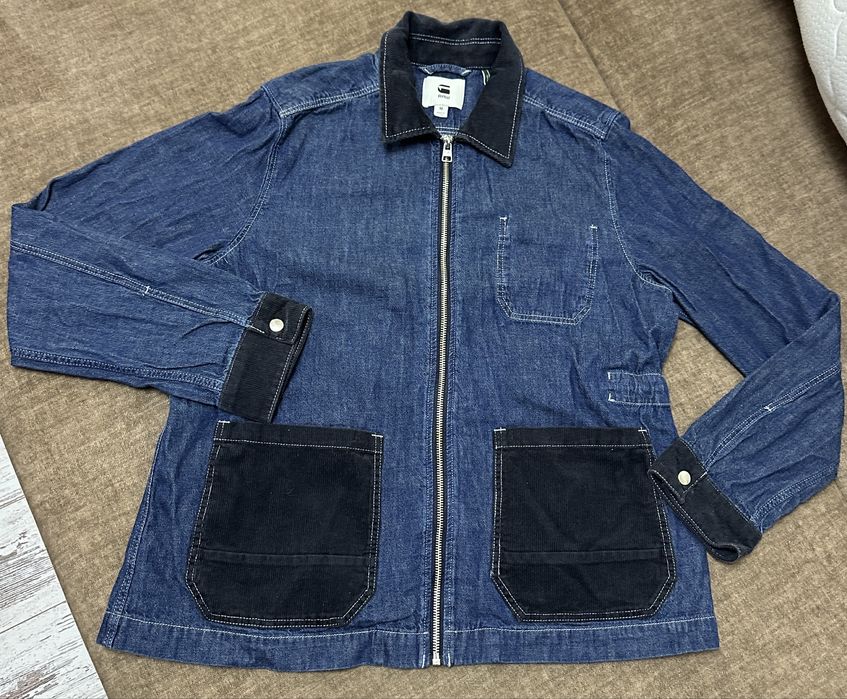 Жіноча джинсова куртка сорочка G-Star RAW M оригінал вельвет Blake