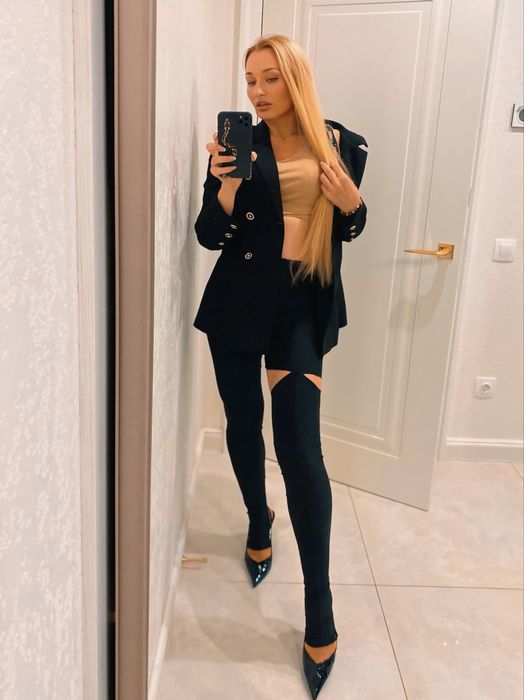 Лосини мега! Гламурні лосини з біфлексу