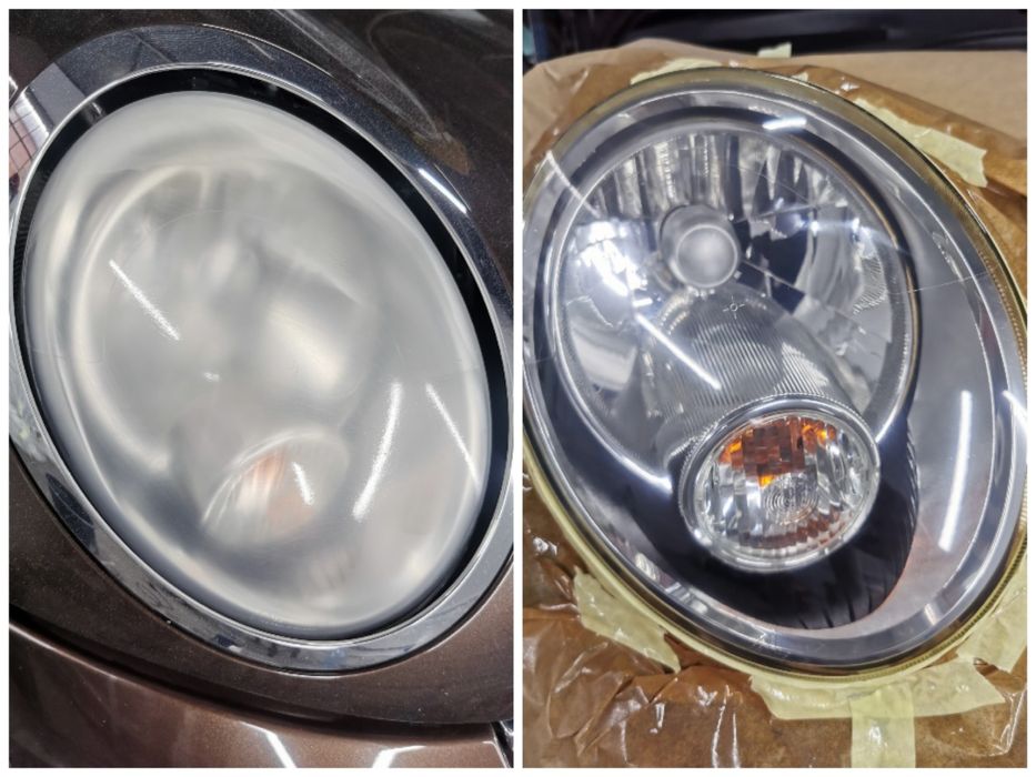 Polerowanie lamp samochodowych