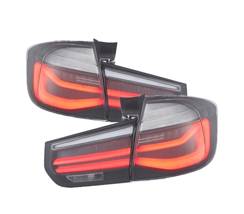 FAROLINS BMW F31 TOURING FULL LED DINÂMICO PRETO VERMELHO FUMADO