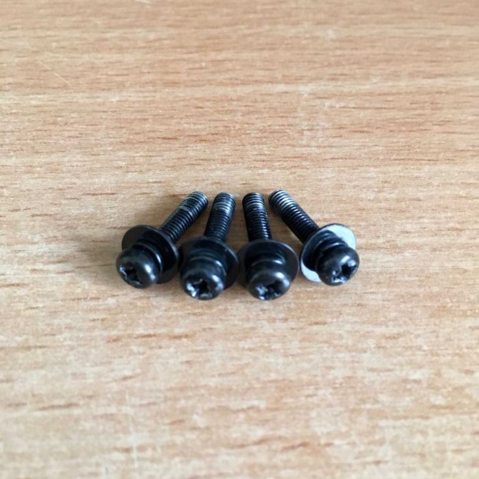 Technics SL-1200 1210 - parafusos para dobradiças da tampa