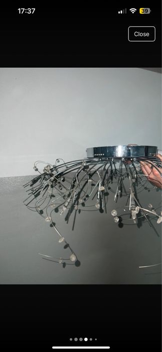 Candeeiro de Teto Cromado - Preço Original: 334,60€