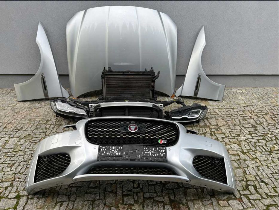 Комплект Бампер Капот Фара Крыло Jaguar XF Рест разборка розборка