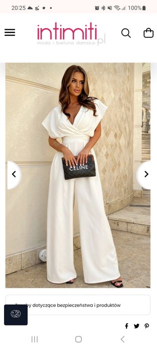 Elegancki kombinezon r. 40