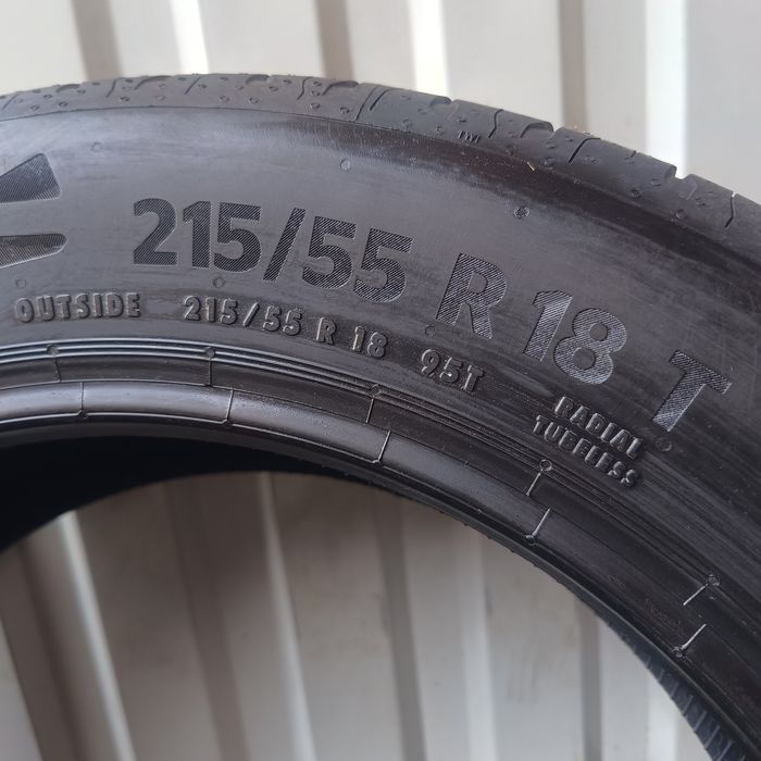 Dwie opony Continental conti eco contact 6 215/55 r18