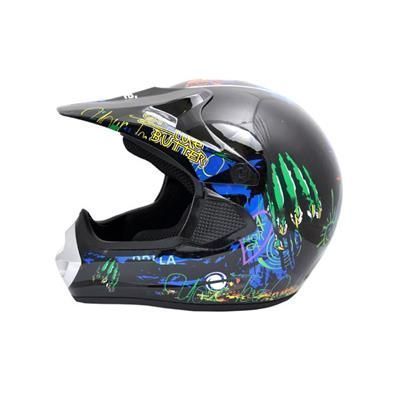 Kask Moto Crossowy Wl-801 Monster Wzór Mat S
