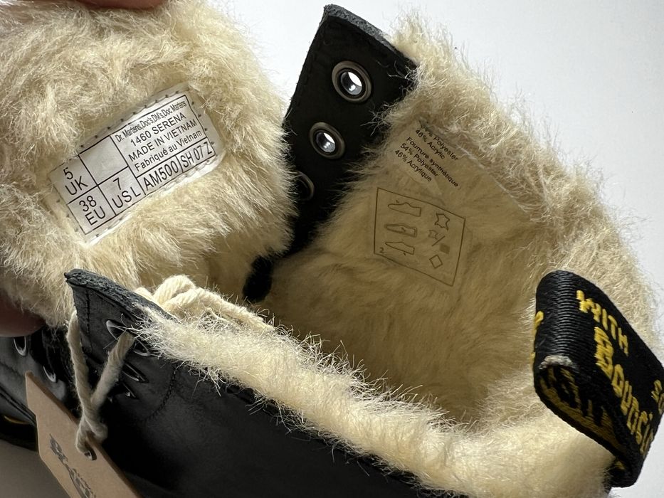 38-24.5см ОРИГІНАЛ 100% Черевики Dr.MARTENS 1460 SERENA Black