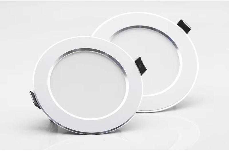 Точечный светодиодный светильник потолочный ac 220 в, 12 вт