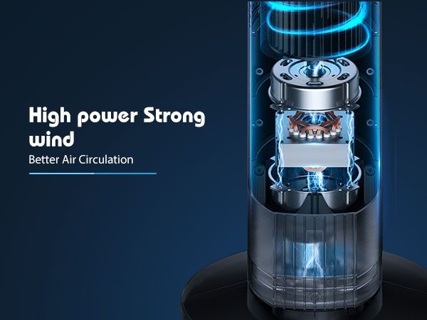 Wentylator kolumnowy Aigostar Ross Smart z Wifi i pilotem