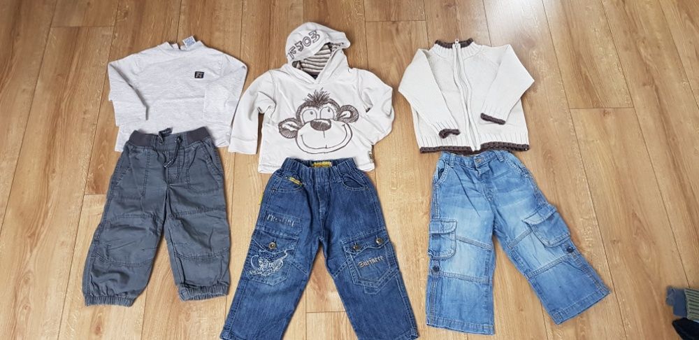 MEGA paka dla chłopaka - ubranka 86- 98