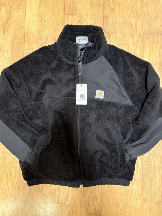 Carhartt casaco preto de pelo