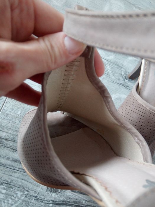 Buty (półbuty/sandały) skóra stan bdb