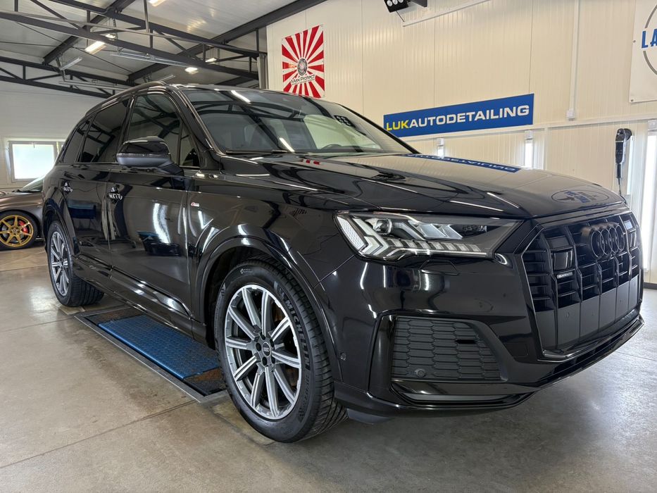 Audi Q7 S line 3.0 TDI quattro | 2021 | Czarny | Premium | 149 tys. km