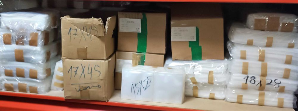 Sacos plásticos para embalar a vácuo em PA/PE