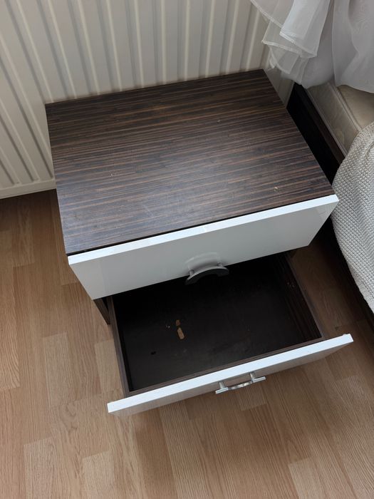 zestaw mebli z black red white