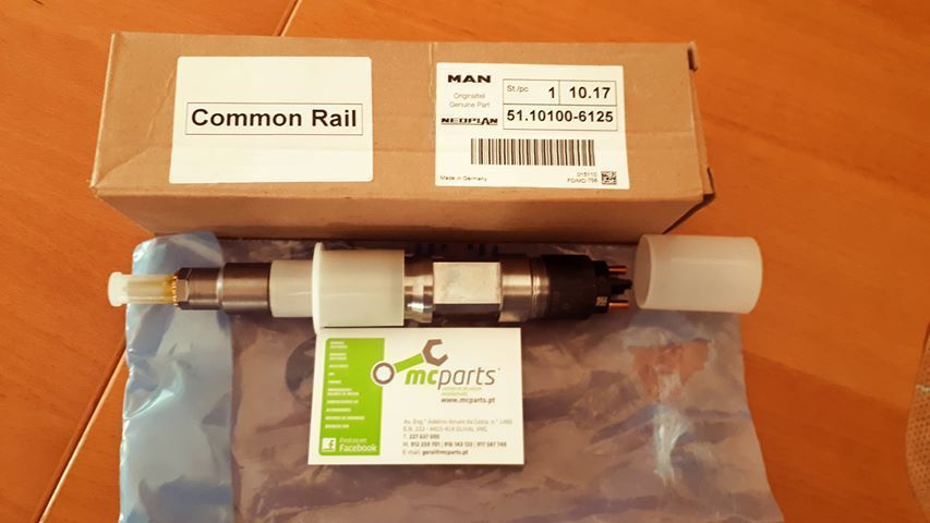 Injectores comon rail Man novos em campanha TGA e TGS