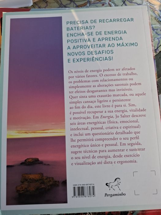 Livro Energia descubra o seu perfil de energia