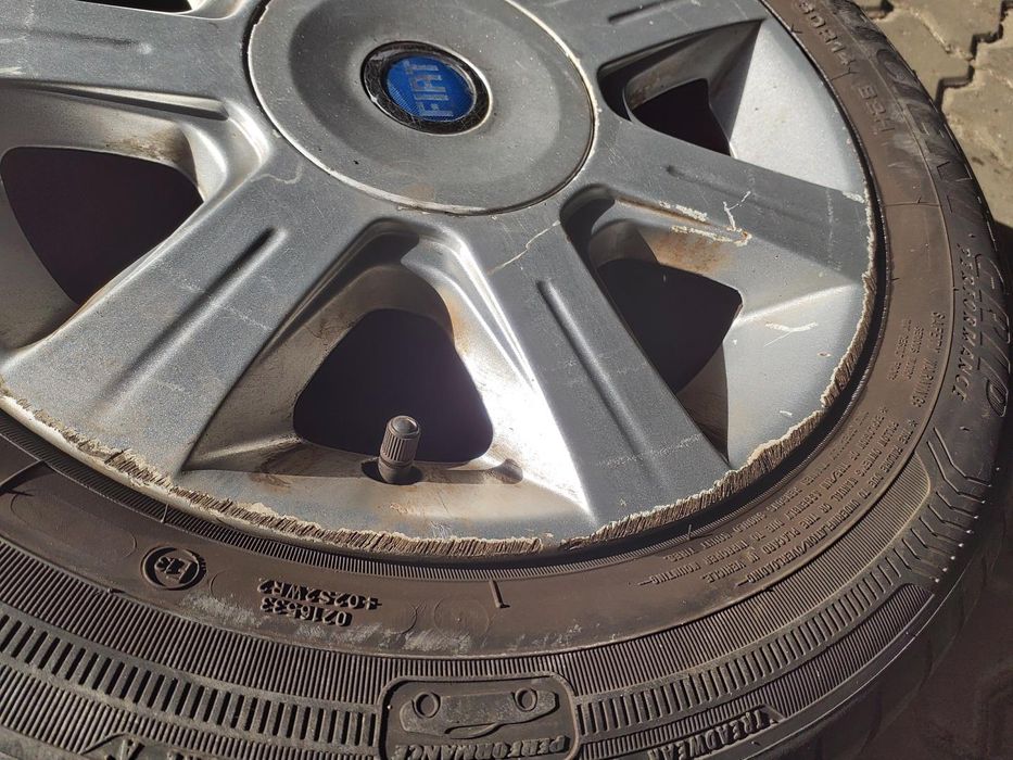 Jantes Fiat R14 Com Pneus 185/60 Furação 4X98