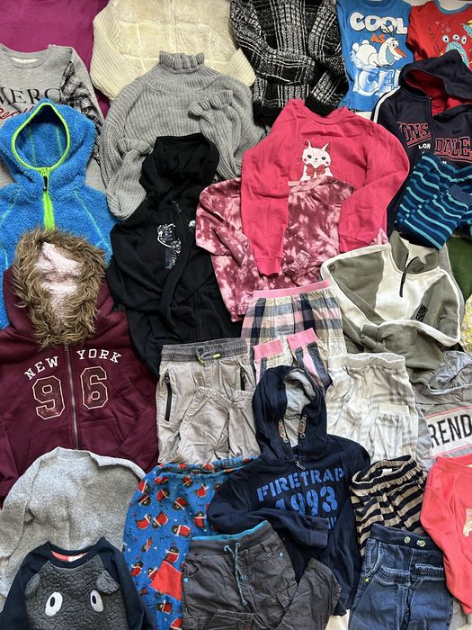 Секонд хенд оптом дитячий одяг зима демі Англія ціна за 1 кг