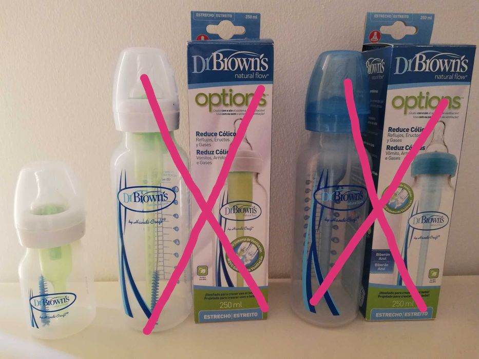 Biberão - Dr. Browns, Nuk (vários preços)