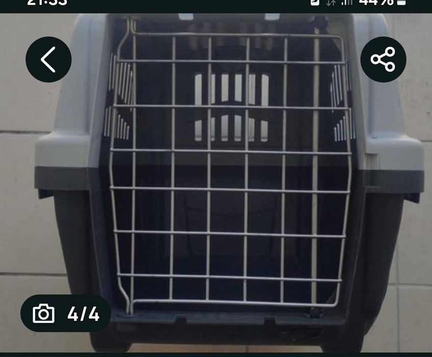 Gaiola amester/ transporte  gato/ cão