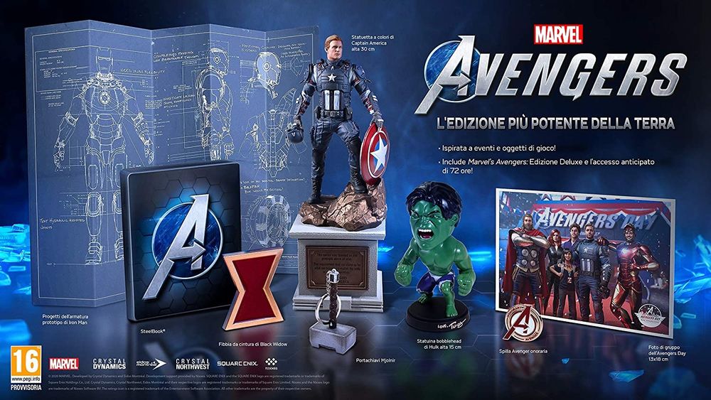 Marvel Avengers Earth's Mightiest Collectors Edition PS4