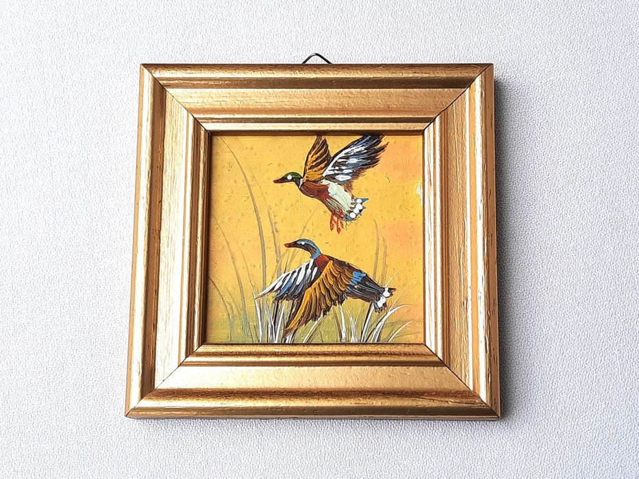 Stare obrazki ręcznie malowane - REZERWACJA - P.Marcin