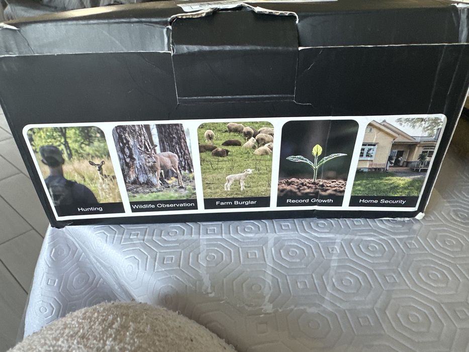 Camara com wifi FK 20 solar trail - com painel solar para animais