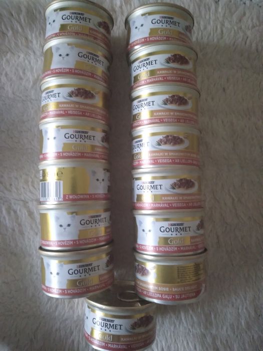 Gourmet gold kawałki wołowiny w sosie