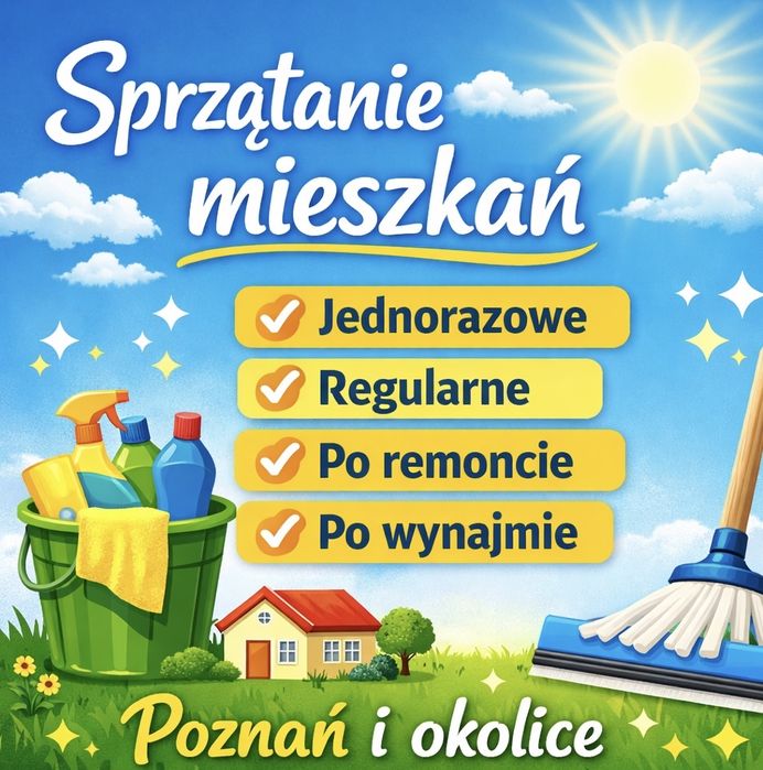 Sprzątanie w Poznaniu