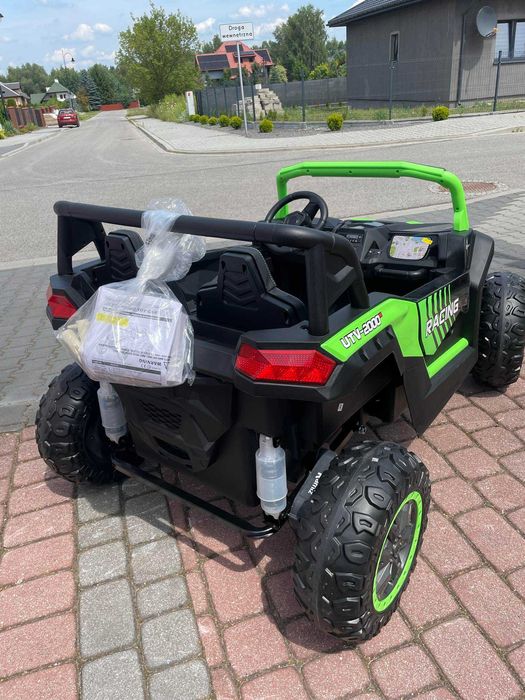 Auto Na Akumulator EVA 4x 200 Wat 2 - osobowe Samochód dla 2 dzieci