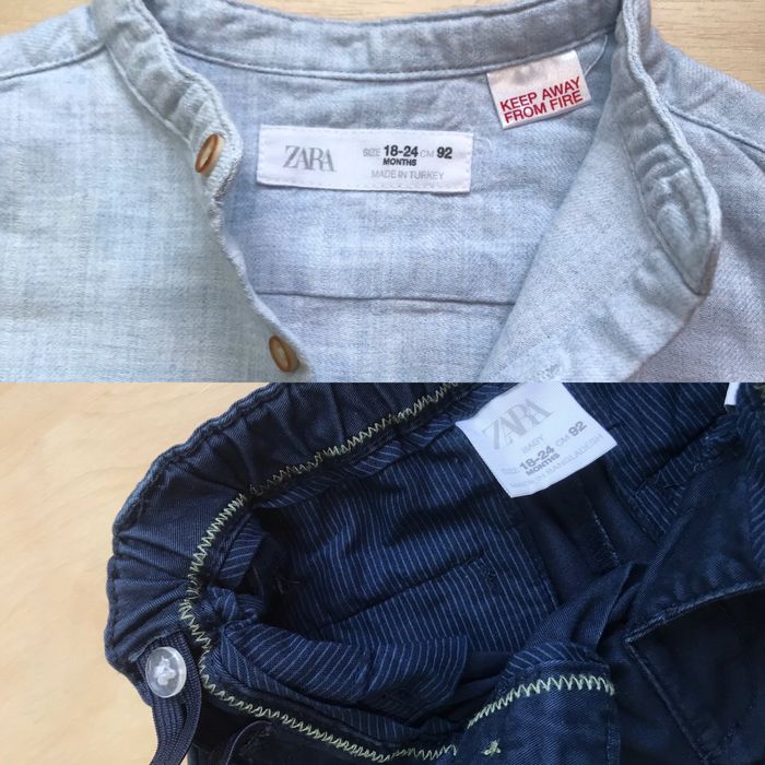 Штани дитячі зара 92 см джинси Zara коттон