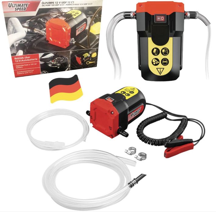 Масляний насос ULTIMATE SPEED UOP 12 C1  (12 В, 60 Вт, Німеччина) Насос для перекачування оливи в автомобілі (1153)