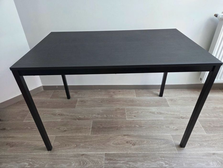 Stół ikea tarendo czarny stan BDB 5 szt