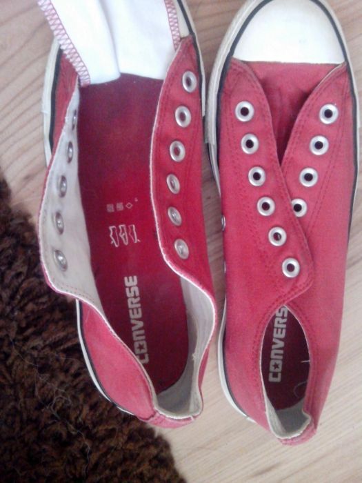 Buty converse czerwone