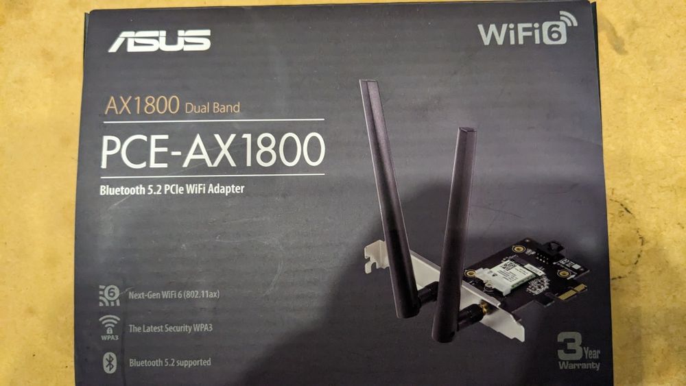 Wifi/Bluetooth адаптер Asus PCE-AX1800