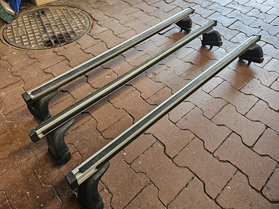 Bagażnik Dachowy/Belki Dachowe Ford Transit Toureno Connect - OEM - 3 Sztuki