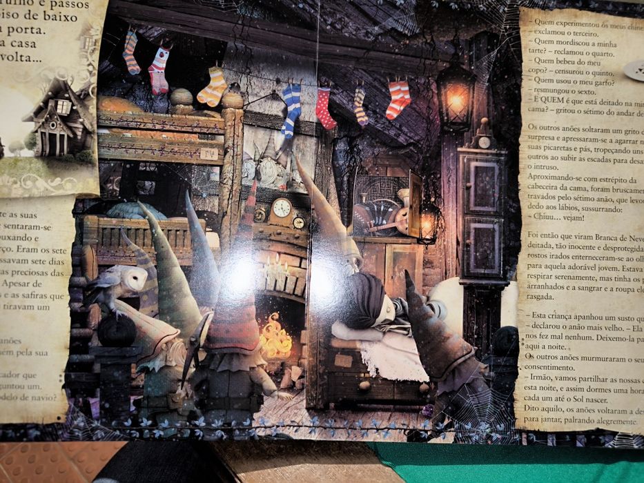 Livro Branca de neve pop-up