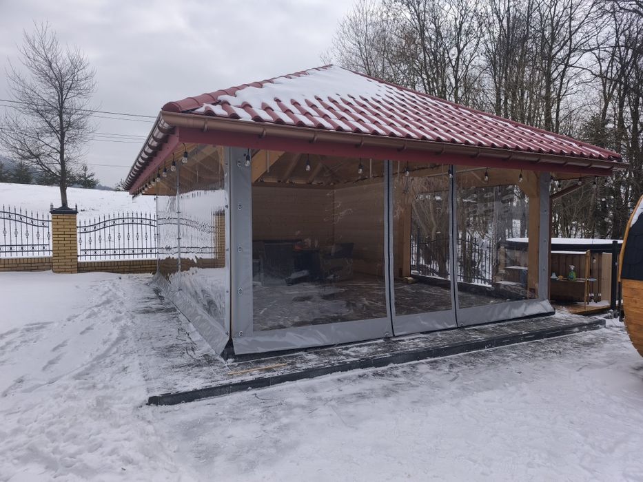 Plandeki na altany tarasy ogródki piwne